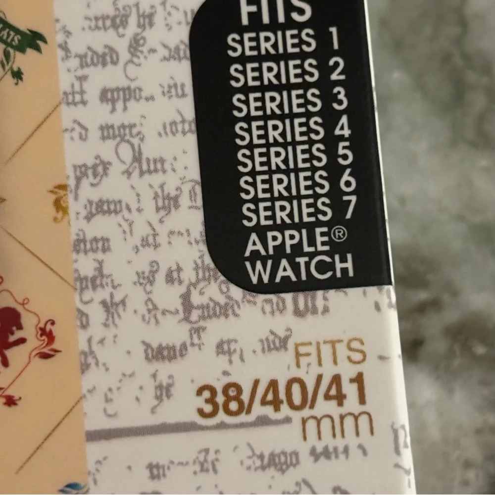Wizarding World Harry Potter Watchband for Apple Watch Series 1-7 38/40/41 mm